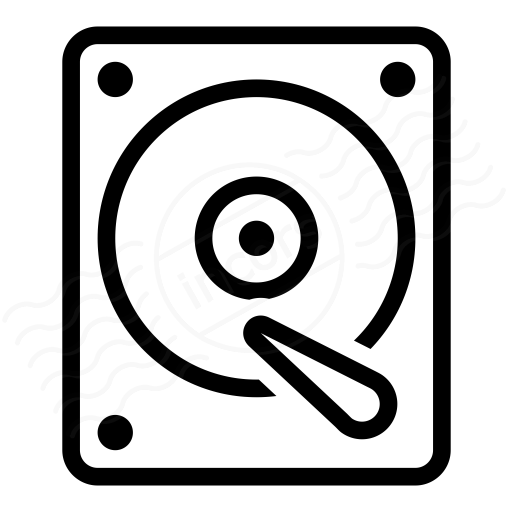 Iconexperience I Collection Hard Drive Icon