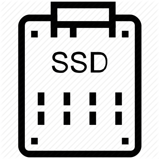 Data Storage, Hard Drive, Sata Hard, Solid State Disk, Ssd Icon