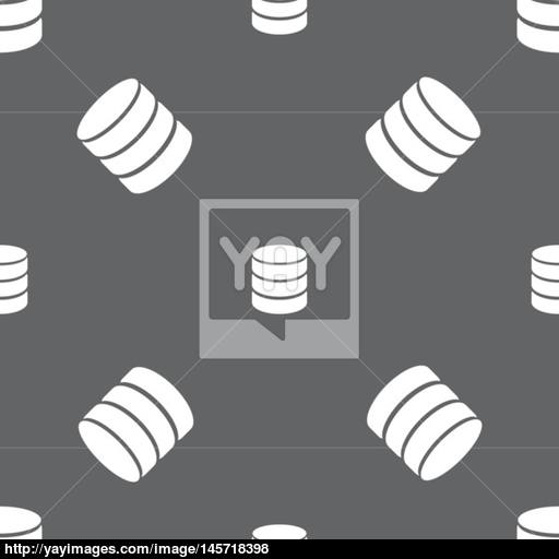 Hard Disk And Database Sign Icon Flash Drive Stick Symbol