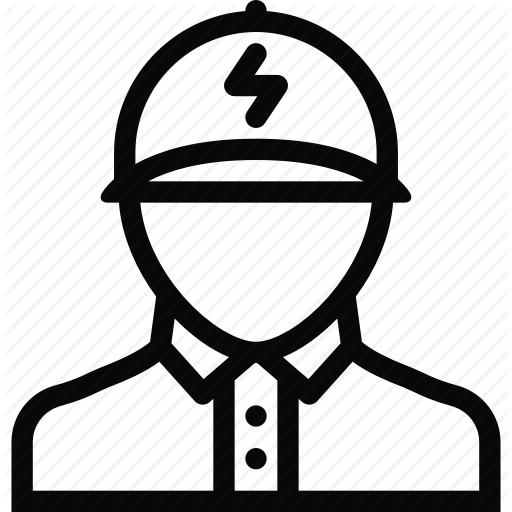 Electrician, Profession, Service, Work Icon