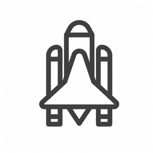 Car, Jet, Plane, Rocket, Transport, Transportation Icon