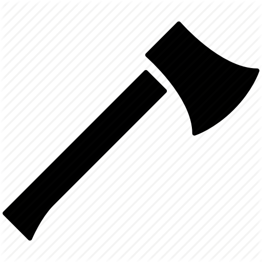 Axe, Hatchet, Weapon, Wood Icon
