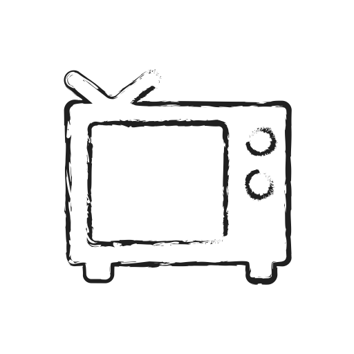 Drawing Tv Line Transparent Png Clipart Free Download