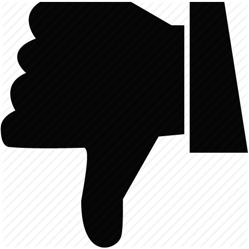 Hate, Thumb, Unlike Icon