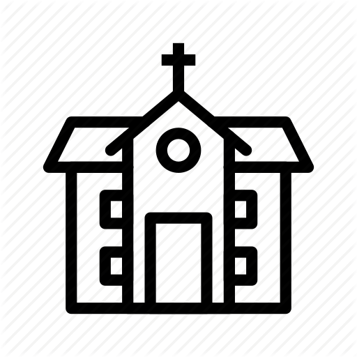 Church, Haunted, Haunted House, Horror, Spooky Icon