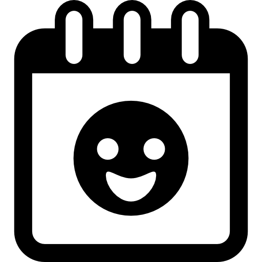 Happy Day Calendar Page