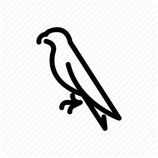 Animal, Bird, Eagle, Falcon, Hawk Icon