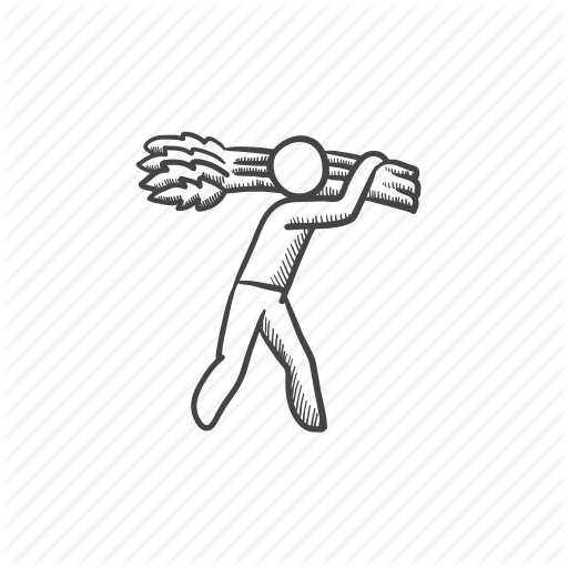 Carrying, Corn, Farmer, Field, Hay, Wheat, Worker Icon