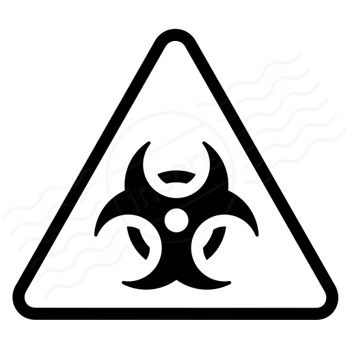 Iconexperience I Collection Sign Warning Biohazard Icon