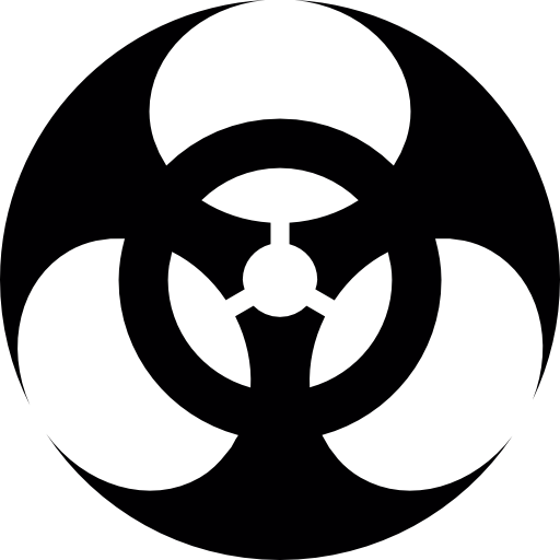 Biological Hazard Symbol Icons Free Download