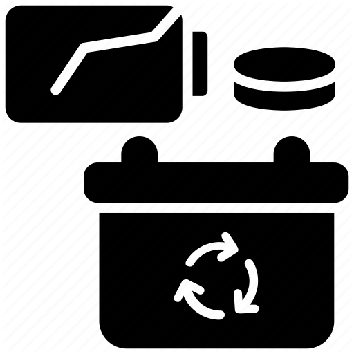 Batteries, Disposed Batteries, Old Batteries, Trash, Waste