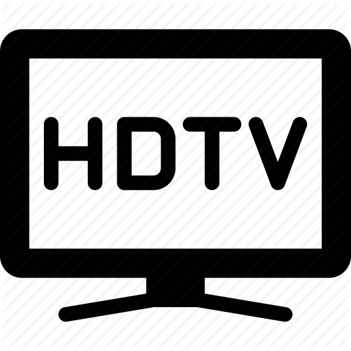 Hd, Screen, Smart, Television, Tv Icon