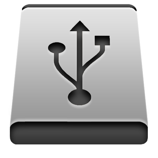 Usb, Hdd Icon
