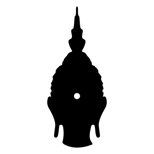 Buddhist Buddha Head Icon