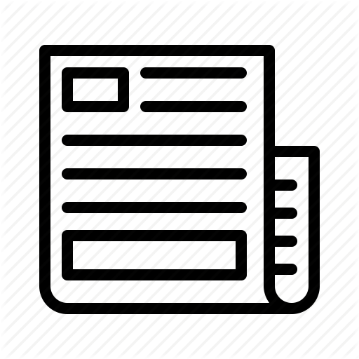 Headline, News, Newspaper, Timeline Icon