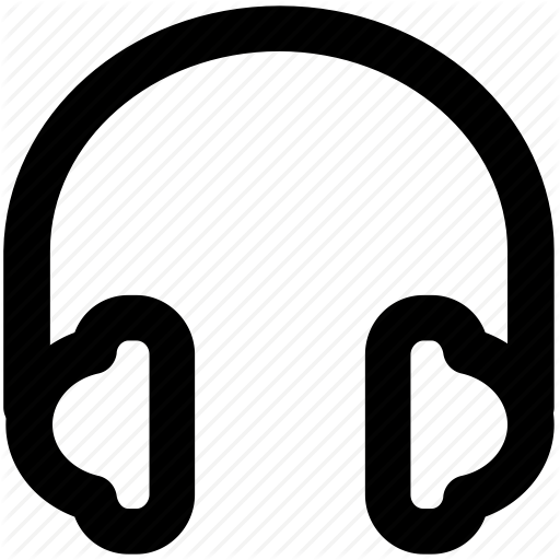 Ear Speakers, Earbuds, Earphones, Headphone Icon