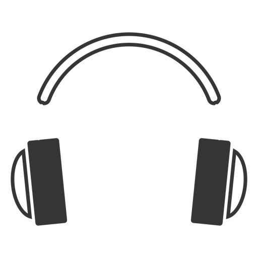 Line Style Headphone Icon