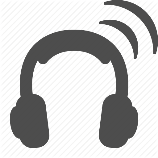 Headphones, Headset, Wifi, Wireless Icon