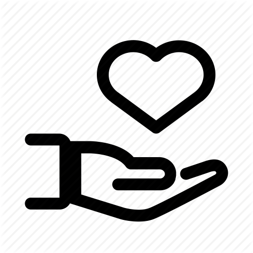 Care, Hand, Healing, Heart, Life, Patient, Treatment Icon