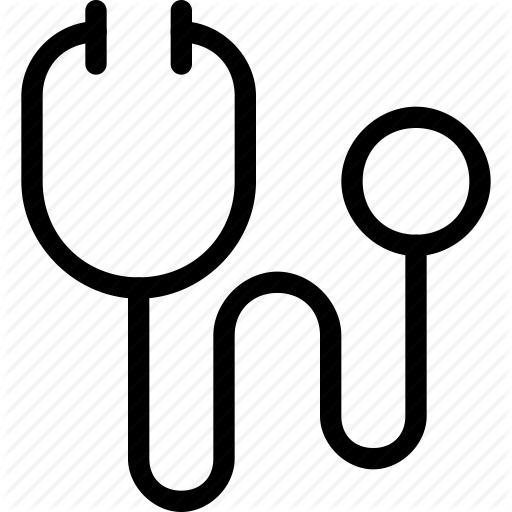 Beauty, Health, Instrument, Medical, Stethoscope Icon