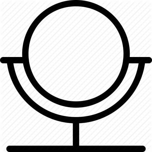 Beauty, Health, Make, Makeup, Mirror, Table, Up Icon