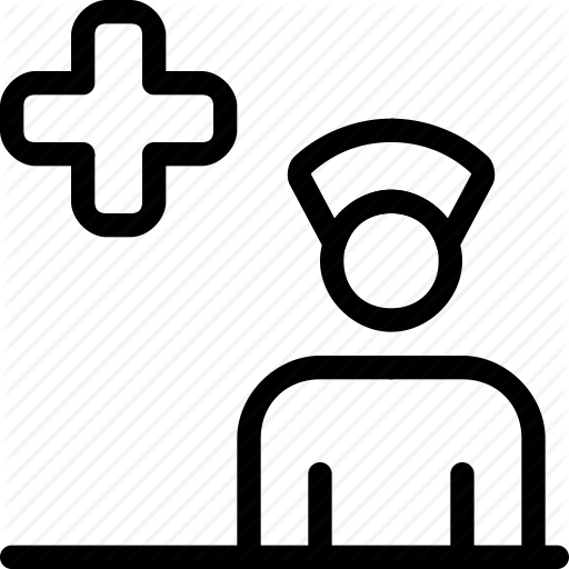 Beauty, Cross, Health, Medical, Nurse, Personnel Icon