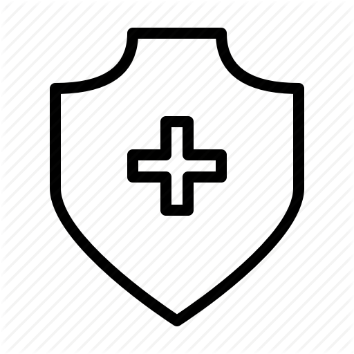 Health, Protection, Safety, Secure, Security, Shield Icon