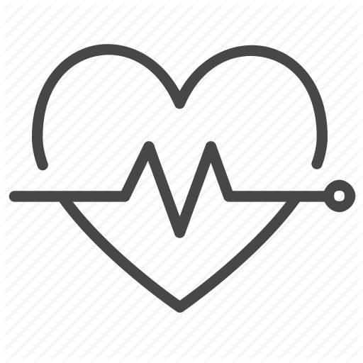 Healthcare, Healthy, Heart Rate, Pulse, Wellness Icon