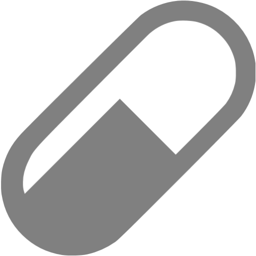 Gray Pill Icon