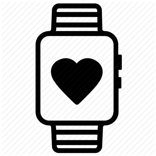Health, Healthcare, Heart, Medical, Smart, Tech, Watch Icon