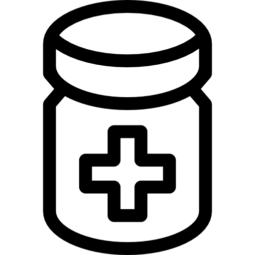 Pills Jar Icons Free Download