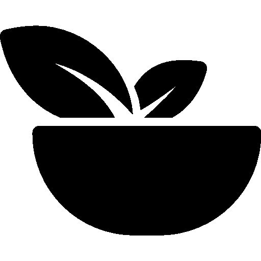Bowl With Vegetables Free Vector Icons Designed