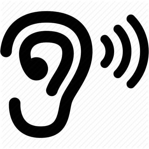 Ear, Face, Healthcare, Hear, Hearing, Sound Icon