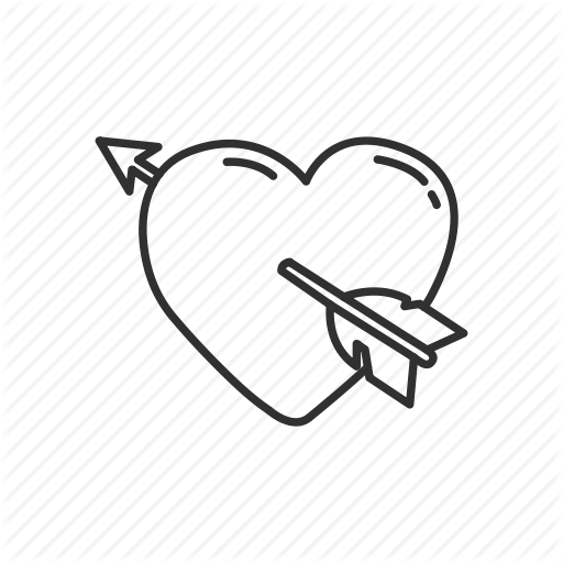 Arrow, Cupid, Emoji, Heart, Heart With Arrow, Love, Valentines Icon