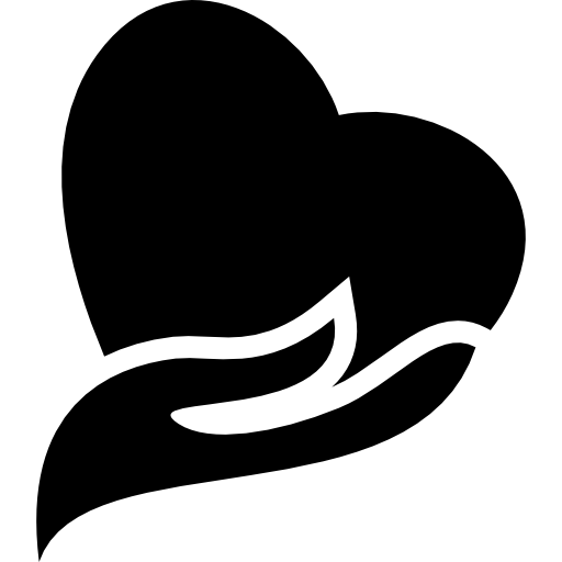 Hand Holding A Heart