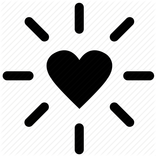 Heart Icons Sun