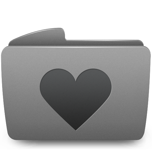 Folder Heart Icon