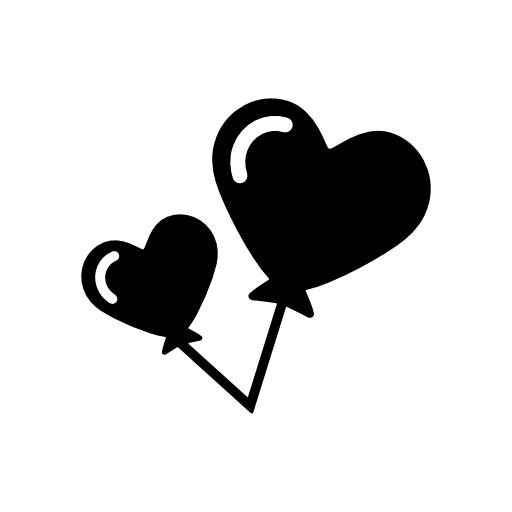 Heart Shaped Balloon Icon Download Free Icons