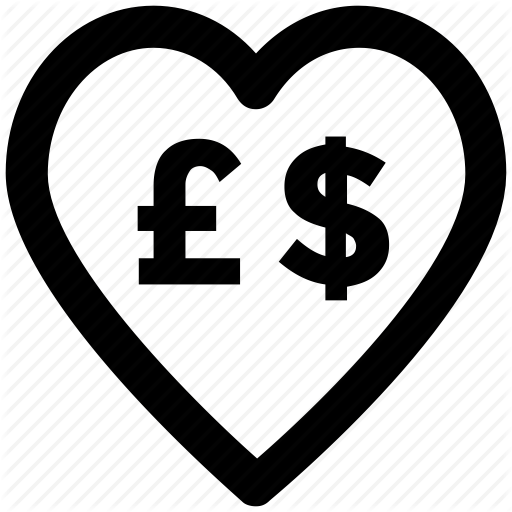 Currency, Currency Symbol, Dollar, Dollar Pound, Exchange, Heart