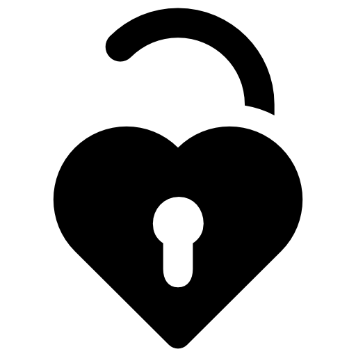 Small Heart Shaped Lock Icon Free Icons Download