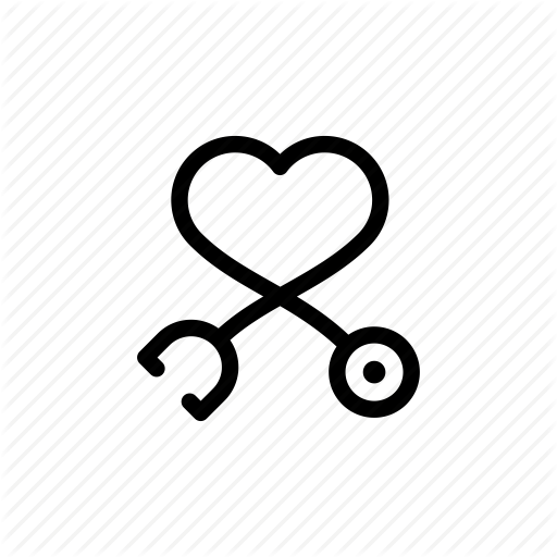 Heart Icons Stethoscope
