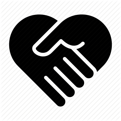 Handshake Transparent Heart Huge Freebie! Download