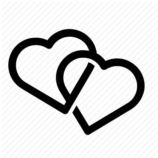 Fall In Love, Heart, Linked, Love Icon