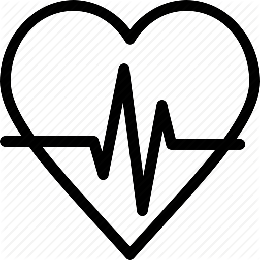 Heartbeat With Heart Transparent Png Clipart Free Download