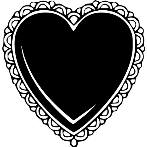Black Heart Icon