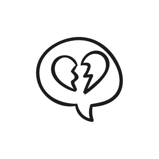 Collection Of A Broken Heart Icons Free Download