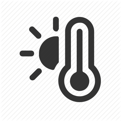 Apple, Heat, Hot, Overheating, Temperature, Thermometer, Weather Icon