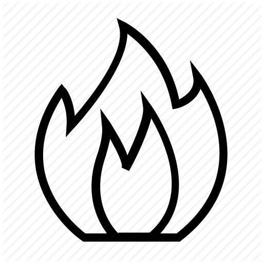 Electric, Electricity, Energy, Fire, Heat, Power Icon