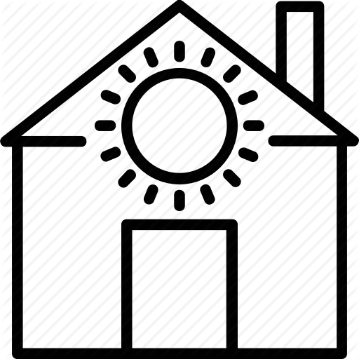 Central Air Conditioning Concept, Central Heating System, Home