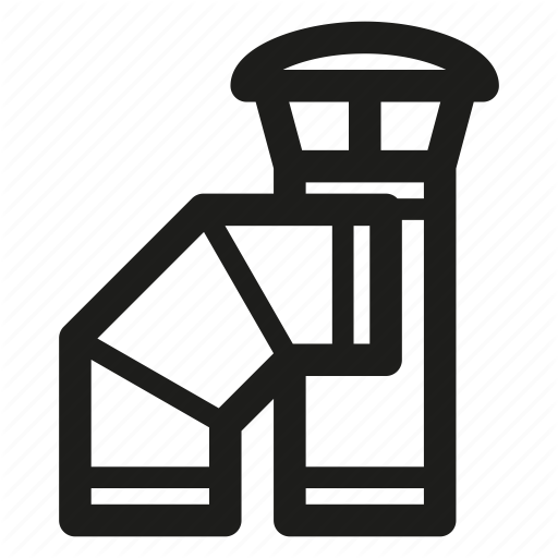 Chimney, Flue, Pipes Icon